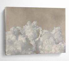 Load image into Gallery viewer, Soft Clouds on Beige Sky Abstract Art for Minimalist Bedroom & Calm Office DKH126