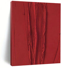 Load image into Gallery viewer, Red Textured Veins Acrylic Art, Suited for Modern Art Gallery & Bold Dining Room LargeART1071