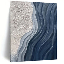 Load image into Gallery viewer, Oversized Textured River - Inspired Acrylic Art for Living Room & Spa LargeART0425