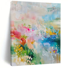 Load image into Gallery viewer, Dreamy Floral Abstract Canvas Painting, Great for Bohemian Nursery & Garden - Themed Lounge LargeART1180