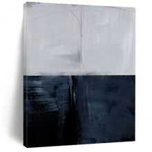 Load image into Gallery viewer, Divided Light and Shadow – Gray Upper, Dark Lower Abstract DTP206