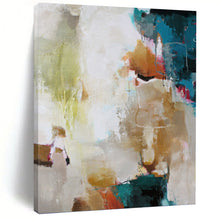 Load image into Gallery viewer, “Colorful Abstract Energy” Abstract Painting on Canvas, Creative Studio Decor DKH1019