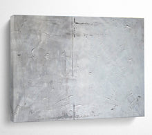 Load image into Gallery viewer, Minimalist “Gray Textures” Painting on Canvas, Subtle Abstract Decor DKH848