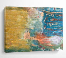 Load image into Gallery viewer, Abstract Landscape Painting on Canvas - “Color Blends” DKH721