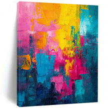 Load image into Gallery viewer, Vibrant Color - Burst Abstract Acrylic Art, Perfect for Living Room & Creative Studio LargeART1024