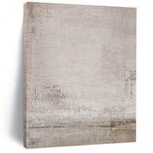 Load image into Gallery viewer, Light Grey Faint Abstract Acrylic Art, Nice for Yoga Studio & Guest Room LargeART0981