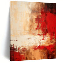 Load image into Gallery viewer, Oversized Warm - Tone Abstract Art for Rustic Living Room & Southwestern - Style Restaurant LargeART0481
