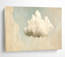 Load image into Gallery viewer, Hand - painted Single Fluffy Cloud Acrylic Art for Whimsical Nursery Ceilings LargeART1698