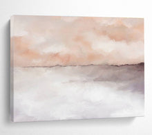 Load image into Gallery viewer, Blush - Toned Abstract Sea Painting On Canvas DKH418