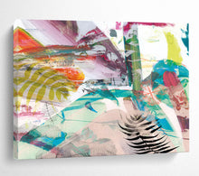 Load image into Gallery viewer, Vibrant Multicolor Abstract Nature Fusion Abstract acrylic painting DLZ118