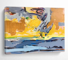 Load image into Gallery viewer, Vibrant Abstract Sea of Colors Abstract acrylic painting DLZ034