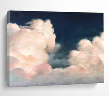 Load image into Gallery viewer, Dreamy Pink Cloudscape Abstract Painting for Nursery & Poetry Corner DKH185
