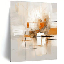 Load image into Gallery viewer, Neutral - Toned Abstract Acrylic for Minimalist Home & Art Gallery LargeART0823