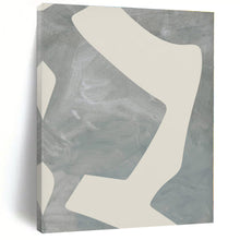 Load image into Gallery viewer, Large - Format Gray - White Geometric Art for Modern Office & Minimalist Home LargeART0436