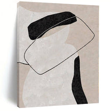 Load image into Gallery viewer, Neutral Tones Abstract Shapes Abstract Canvas Painting, Great for Modern Studio & Art - Inspired Office LargeART1122