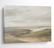 Load image into Gallery viewer, Earthy Landscape Abstract Painting for Rustic Cottage & Nature - Themed Office DKH247