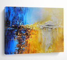 Load image into Gallery viewer, Colorful Abstract Landscape Large - scale acrylic painting DLZ179
