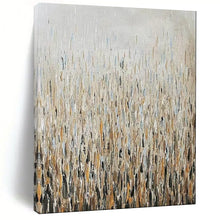 Load image into Gallery viewer, Neutral - Toned Tall Grass Abstract Painting, Ideal for Nature - Themed Bedroom & Relaxing Spa LargeART1889