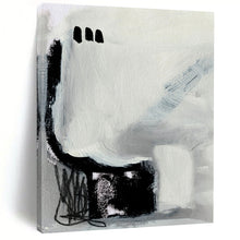 Load image into Gallery viewer, Abstract Monochrome Gestures – Gray and Black Expressive Marks DTP205
