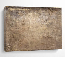 Load image into Gallery viewer, Earth - Toned Textured Abstract Painting on Canvas - “Time - Worn Stories” DKH602