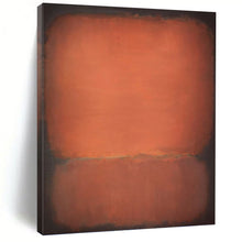 Load image into Gallery viewer, “Reddish - Orange Color - Field” - Rothko - Style Art on Canvas DKH1613