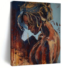 Load image into Gallery viewer, “Impressionistic Nude Figure” - Expressive Figurative Art on Canvas DKH1651