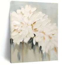 Load image into Gallery viewer, White Flower Bouquet Acrylic Art - For Bedroom & Feminine - Themed Room Decoration LargeART0543