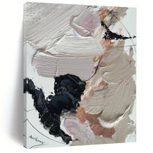 Load image into Gallery viewer, Oversized Neutral - Pink Abstract Art for Serene Bedroom & Chic Studio LargeART0512