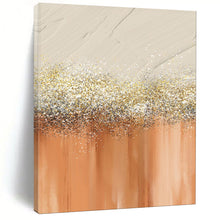 Load image into Gallery viewer, Glittery Ombre Abstract Painting, Ideal for Glamorous Bedroom & Party - Ready Living Room LargeART2018