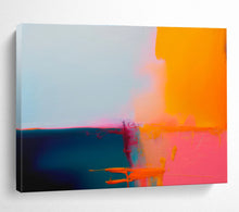 Load image into Gallery viewer, Neon - Colored Abstract Canvas Painting DKH491
