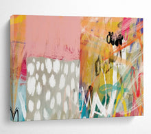 Load image into Gallery viewer, Vibrant Graffiti - Style Abstract Painting for Urban Café & Youth - Centric Community Space DKH198