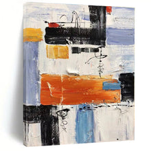 Load image into Gallery viewer, Large - Scale Vibrant Abstract Composition Acrylic Art for Game Room & Art Café LargeART0412