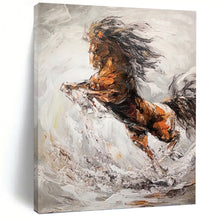 Load image into Gallery viewer, “Dynamic Rearing Horse” - Energetic Equine Action Art on Canvas DKH1431
