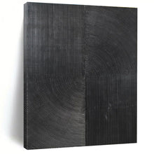 Load image into Gallery viewer, Black Linear Abstraction Art for Modern Office Lobby & Industrial - Style Home LargeART0904