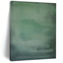 Load image into Gallery viewer, Subtle Green Gradient Acrylic Art - Ideal for Zen - inspired Bathroom & Peaceful Reading Nook LargeART0572