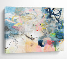 Load image into Gallery viewer, Light & Airy Abstract Art for Coastal Bedroom & Artistic Studio DKH077