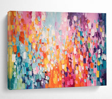 Load image into Gallery viewer, Colorful Dots Abstract Acrylic painting DLZ158