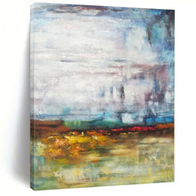 Load image into Gallery viewer, Large - Scale Colorful Misty Landscape Abstract Acrylic Art for Garden Room & Wellness Center LargeART0383