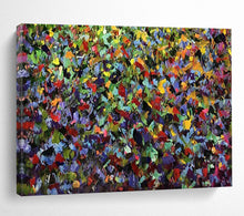 Load image into Gallery viewer, Hand - painted Massive Intense Colorful Mosaic Field Acrylic Art for Artistic Studios LargeART1798