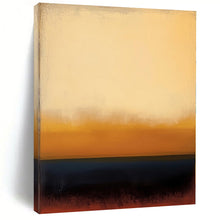 Load image into Gallery viewer, Warm Gradient Horizon Abstract Canvas Painting, Great for Bohemian Living Room & Relaxing Reading Nook LargeART1190