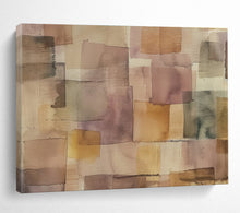 Load image into Gallery viewer, Soft Color Blocks Abstract Painting for Calm Nursery & Serene Yoga Room DKH147