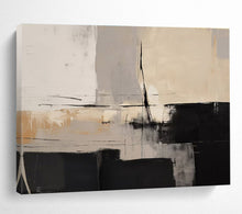 Load image into Gallery viewer, Monochromatic Geometric Abstract Painting for Modern Office & Art Gallery DKH241