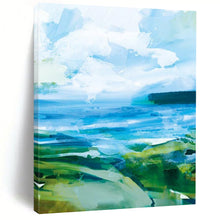 Load image into Gallery viewer, Seaside Hues Blend – Blues, Greens, Whites for Coastal Abstraction DTP183