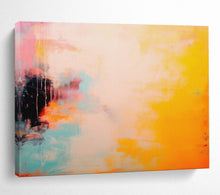 Load image into Gallery viewer, Hand - painted Soft Color Gradient Abstract Acrylic Art for Serene Bedroom Sanctuaries LargeART1681