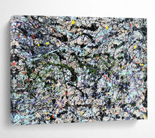 Load image into Gallery viewer, Multi - Color Splatter - Eclectic Living Room Art LargeART1590