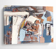 Load image into Gallery viewer, Urban Abstract in Neutral Tones Abstract acrylic painting DLZ026