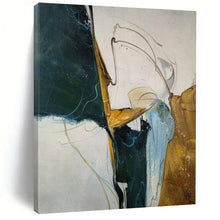 Load image into Gallery viewer, Abstract Painting, Color - Blocked Modern Art - Great for Studio & Creative Space LargeART2336