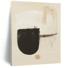 Load image into Gallery viewer, Oversized Earth - Tone Abstract Acrylic for Cozy Reading Nook LargeART0275