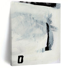 Load image into Gallery viewer, Minimalist Shadow Play – Soft Gray and Bold Black Forms DTP204