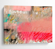 Load image into Gallery viewer, Dreamy Abstract Painting with Blush Tones for Bridal Suite & Poetry Corner DKH206